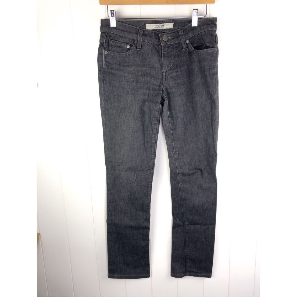 Joe’s Jeans Berlin Black Straight Leg‎ Jeans Size 25
